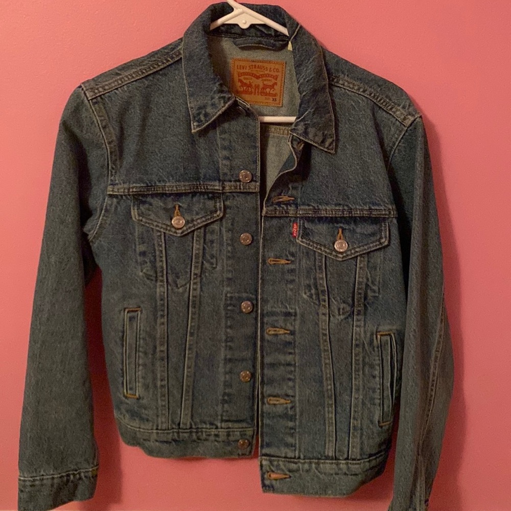 Levi’s + Jean jacket + ladies + extra small + Like new